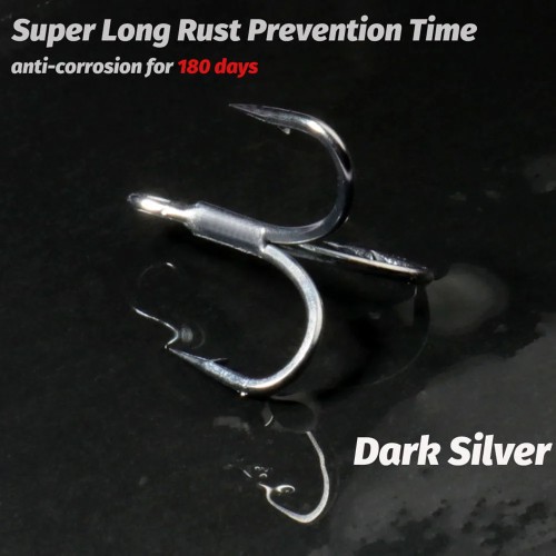 OROOTL High Carbon Steel Fishing Hooks - Super Sharp, Anti-Rust, Durable Hooks for Freshwater and Saltwater Angling